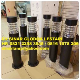 Lampu Taman Pilar 6637 BK 80cm